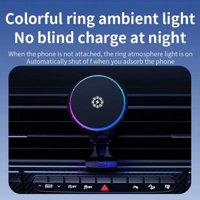 15W Magnetic Car Charger – Ice Cooling, Fast Wireless Charging | ORMEA
15W Magnetisk Billaddare – Iskylning & Snabbladdning | ORMEA