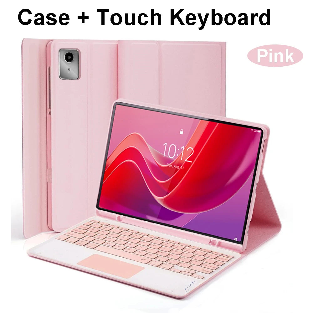 Case for Lenovo Tab M11 11inch,Bluetooth Keyboard cover for Xiaoxin Pad 11 in 2024/2025,for Lenovo Idea Tab 11 Smart Stand Cover