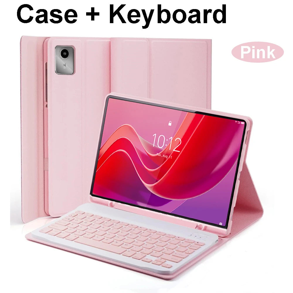 Case for Lenovo Tab M11 11inch,Bluetooth Keyboard cover for Xiaoxin Pad 11 in 2024/2025,for Lenovo Idea Tab 11 Smart Stand Cover