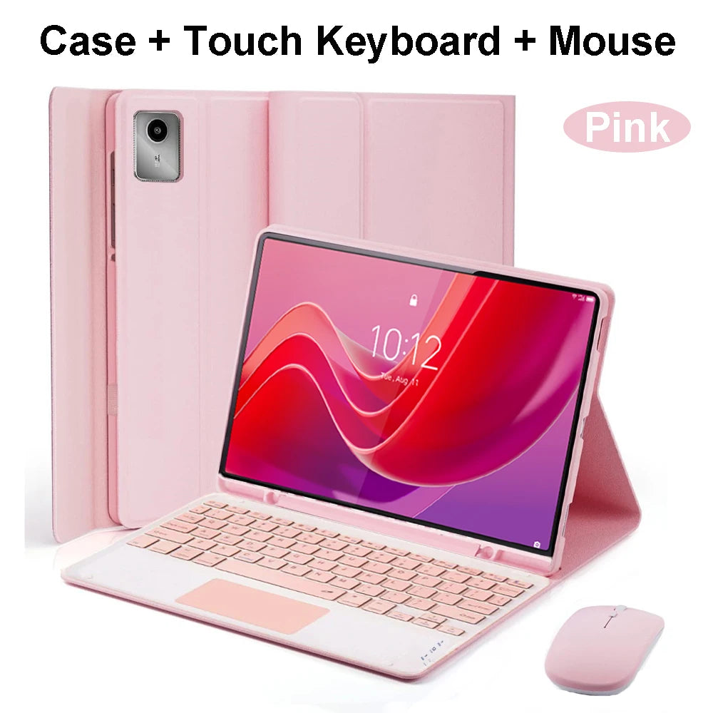 Case for Lenovo Tab M11 11inch,Bluetooth Keyboard cover for Xiaoxin Pad 11 in 2024/2025,for Lenovo Idea Tab 11 Smart Stand Cover
