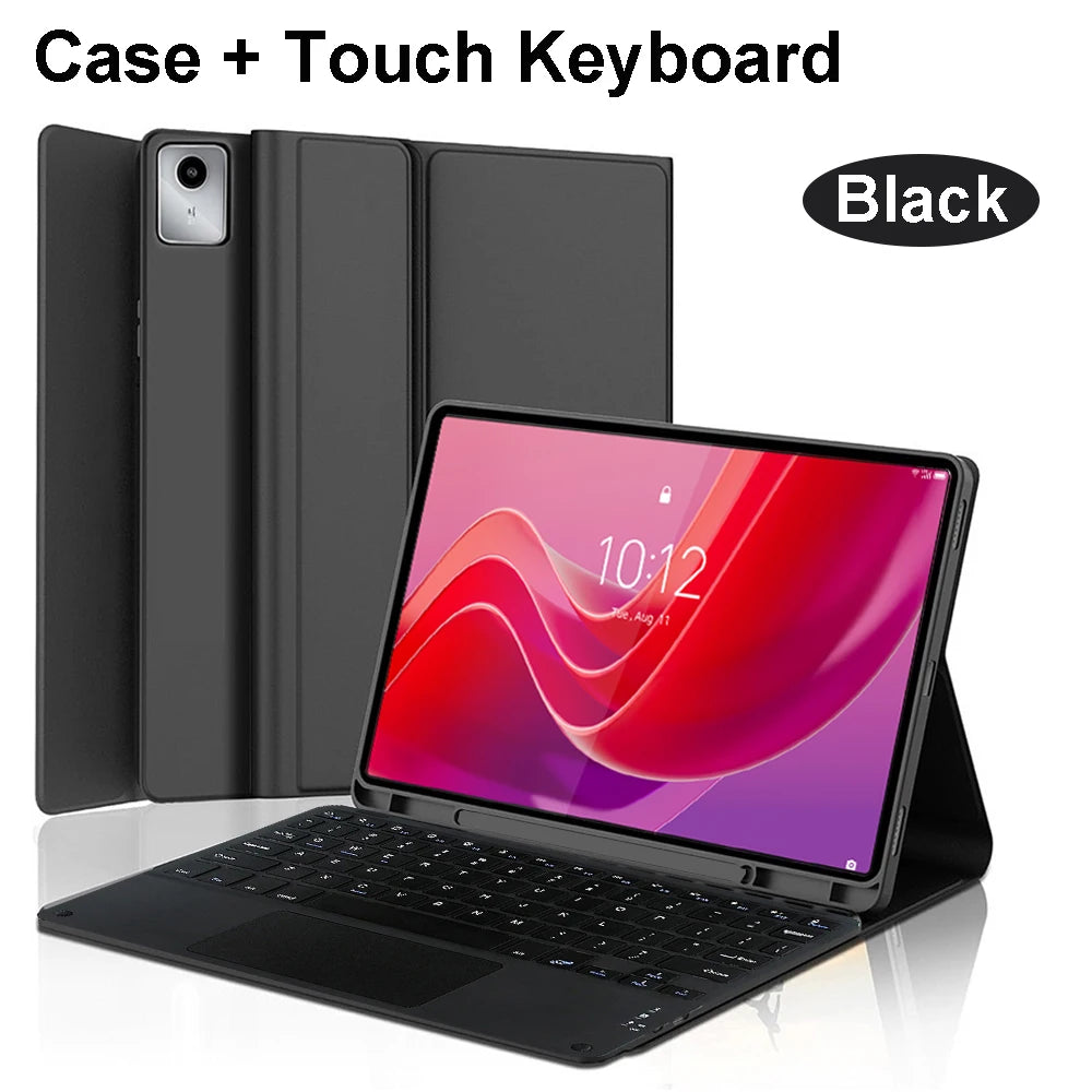 Case for Lenovo Tab M11 11inch,Bluetooth Keyboard cover for Xiaoxin Pad 11 in 2024/2025,for Lenovo Idea Tab 11 Smart Stand Cover